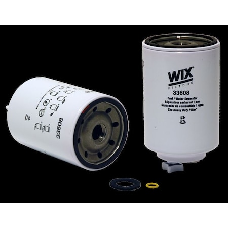 Wix Filters Fuel Water Separator, 33608 33608